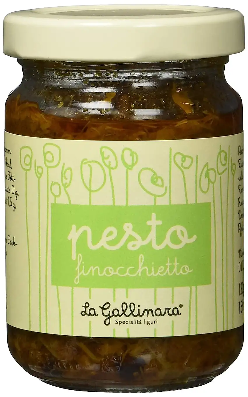 La Gallinara Pesto al finocchietto, mit wildem Fenchel, 1er Pack (1 x 130 g)