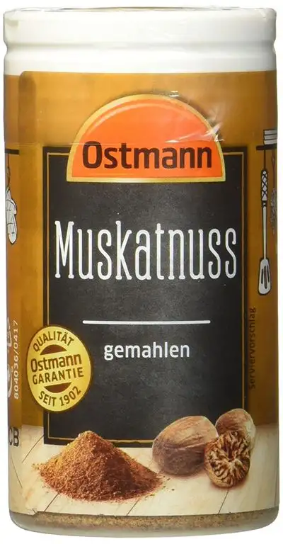 Ostmann Muskat gemahlen, 4er Pack (4 x 35 g)
