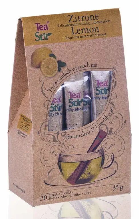 Zitronentee | 20 umweltfreundliche Teesticks - Tea Sticks