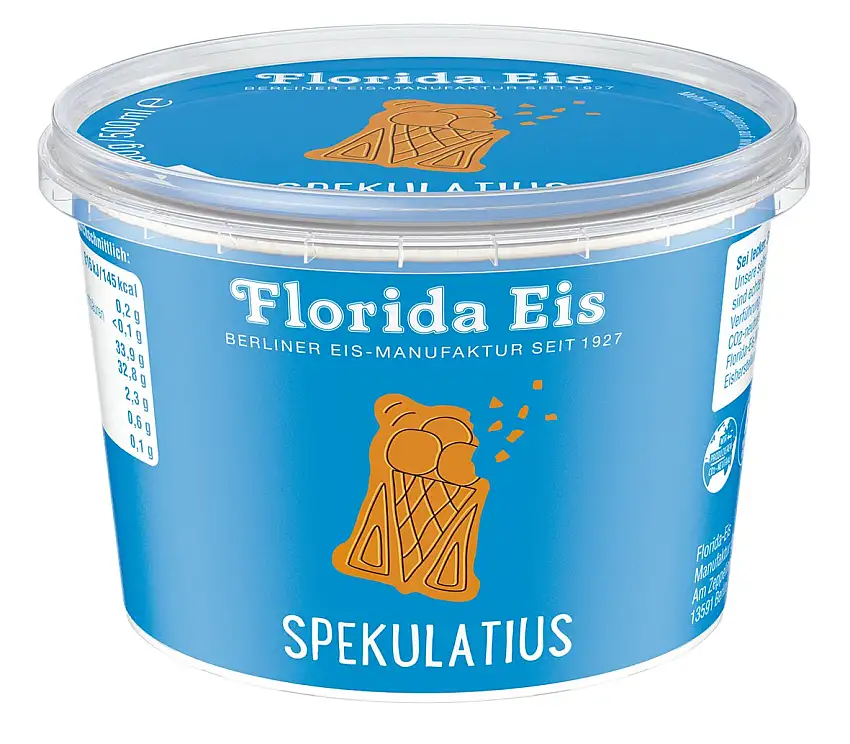 Eiscreme "Florida Eis" Spekulatius - Familienpackung - 500ml
