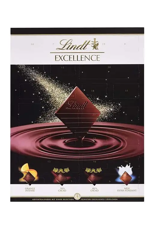 Lindt Excellence Adventskalender, 1er Pack (1 x 250 g)