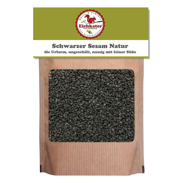 Eichkater Schwarzer Sesam Natur 1er-Pack (1x1000 g)