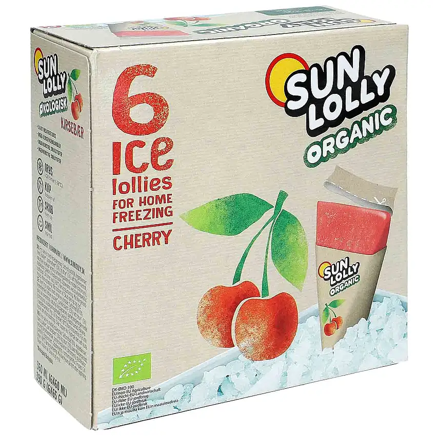 Sun Lolly Organic Cherry (Wassereis) 360ml