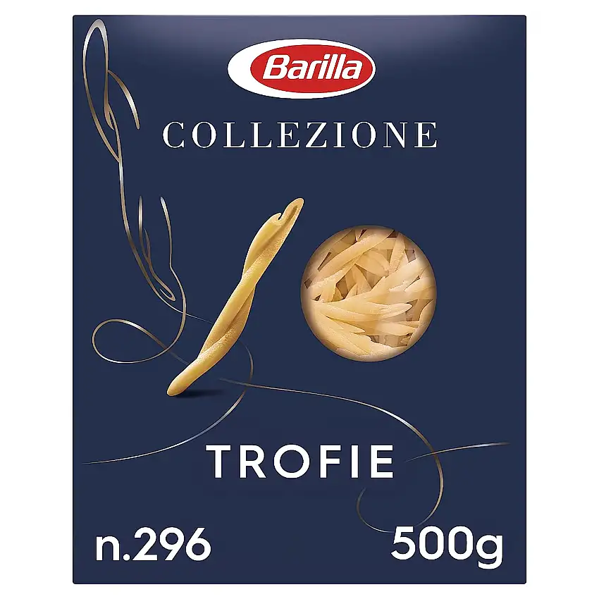 Barilla La Collezione Trofie Liguri Pasta Nudeln, 500g
