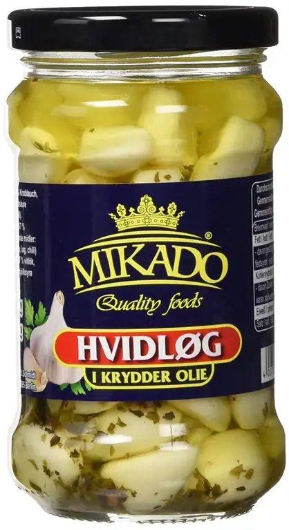 Mikado Knoblauch in Kräuteröl, 12er Pack (12 x 270 ml)