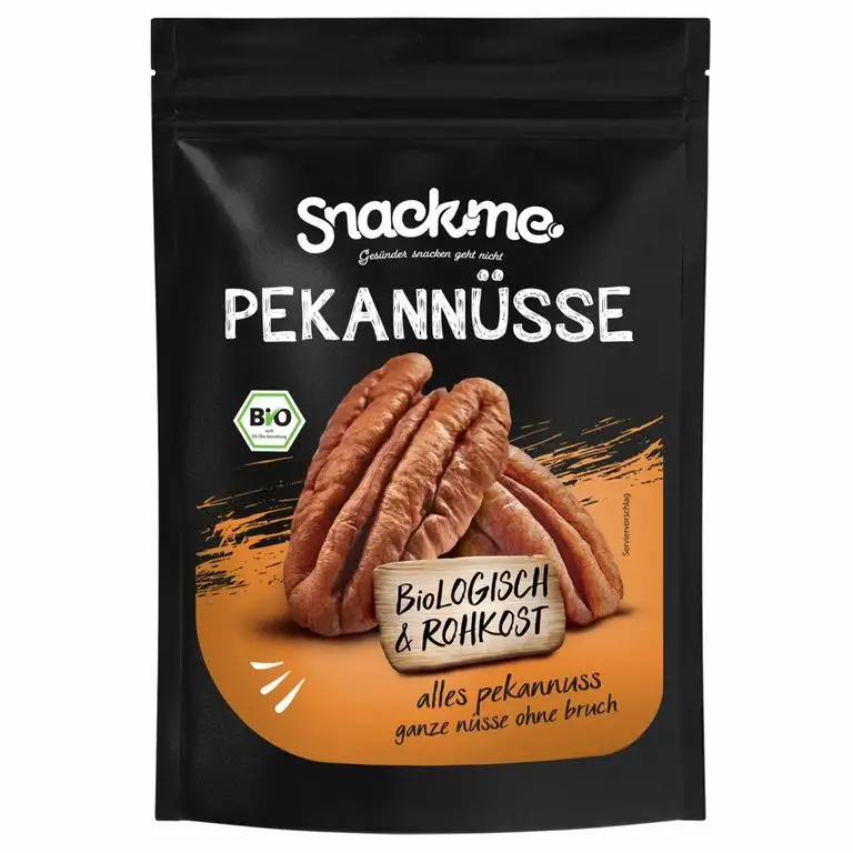 Bio American Pecannüsse Pekannüsse Nüsse 300g USA natur unbehandelt ungesalzen ungeröstet naturbelassen geschält