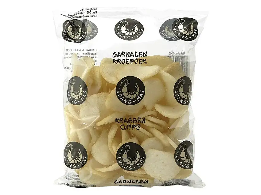 Udang Mas Krabbenchips, 10er Pack (10 x 80 g)