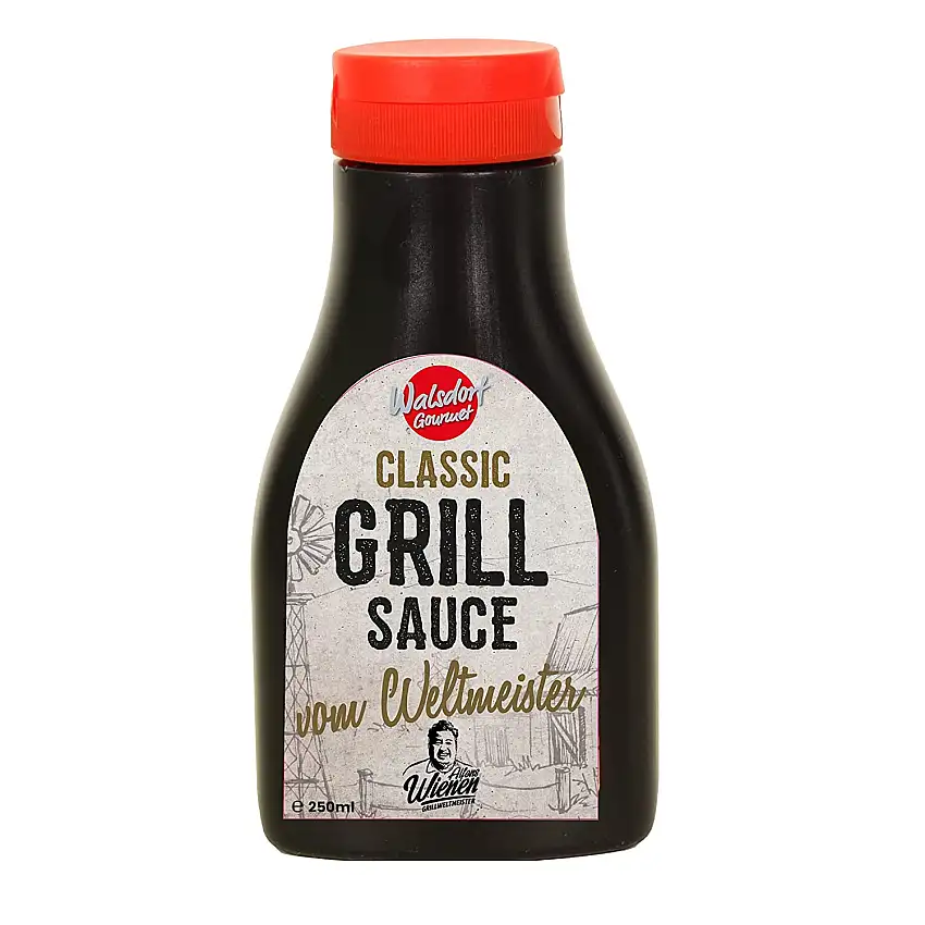 Alfons Wienen & Walsdorf Gourmet Classic Grillsauce Eine für alles. Vom Weltmeister (1 x 250g Tube)