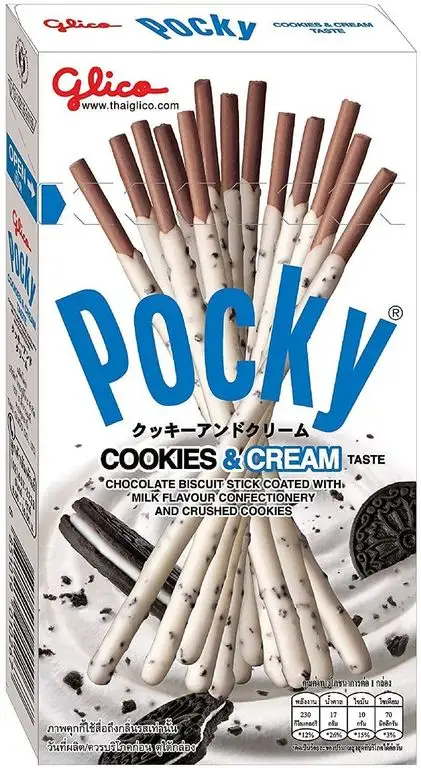 Pocky Biscuit Stick, Cookies and Cream Oreo - 45g