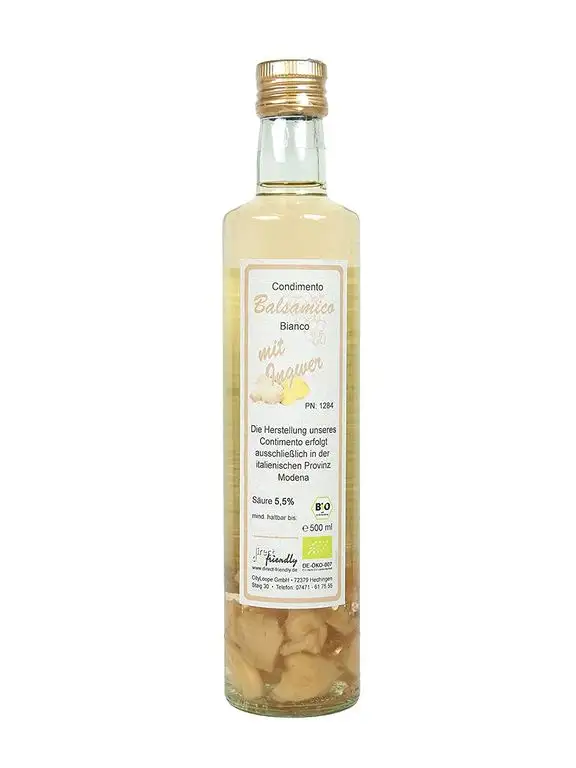direct&friendly Bio Condimento Bianco mit Bio Ingwer