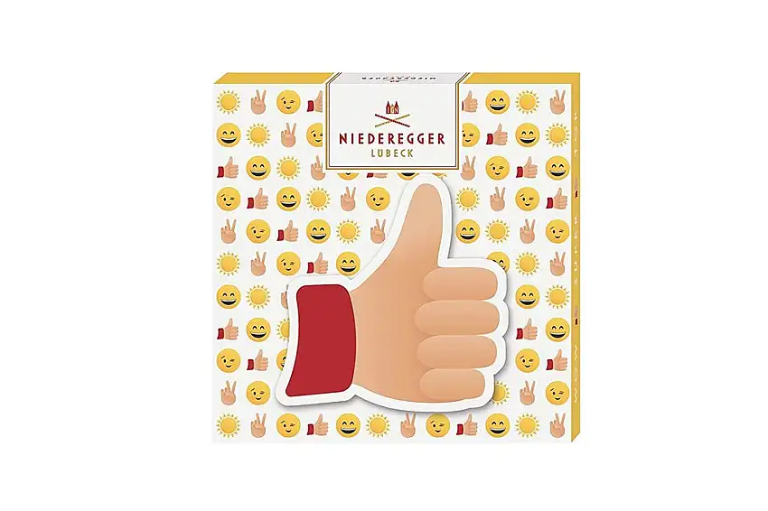 Niederegger Selektion "Like", Geschenkidee, für besondere Ereignisse, 4er Pack (4 x 100 g)