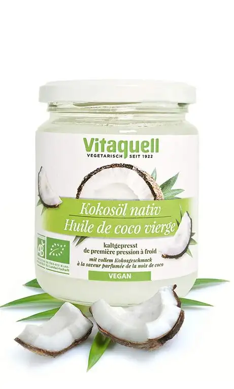 Vitaquell natives Bio Kokosöl, 215 ml