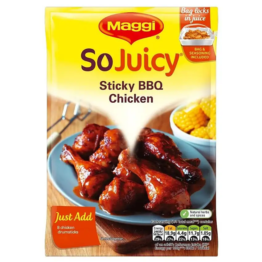 Maggi So Saftig Klebrig Bbq Für Huhn (47G)
