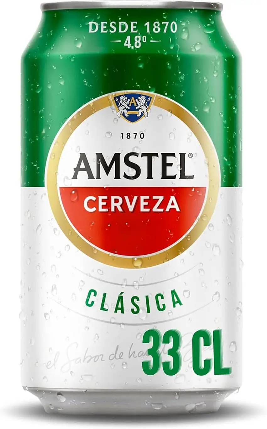 Amstel Clasica Bier Dose DPG Bierpaket (EINWEG 36x33cl) (Pack 36 Dosen) Beer, Sor, Ol, Cerveza, Piwo, Olut, Biere, пиво, bier geschenke, biere der welt, san miguel bier, bier set
