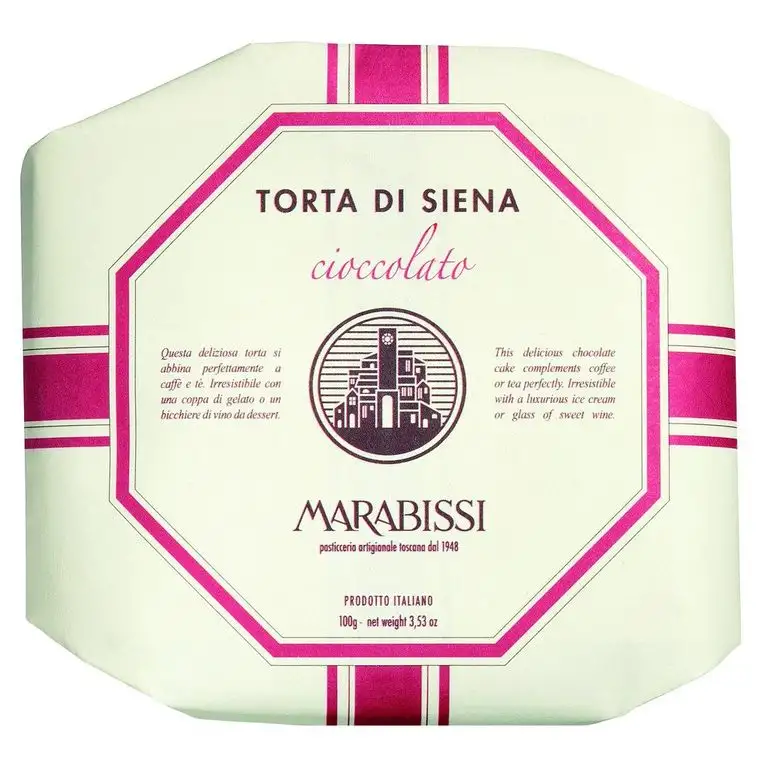 Torta al cioccolato, Panforte mit Schokolade