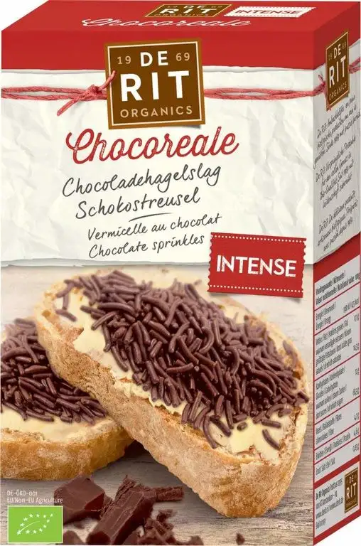 Chocoreale Bio Schokostreusel, Zartbitter (2 x 225 gr)