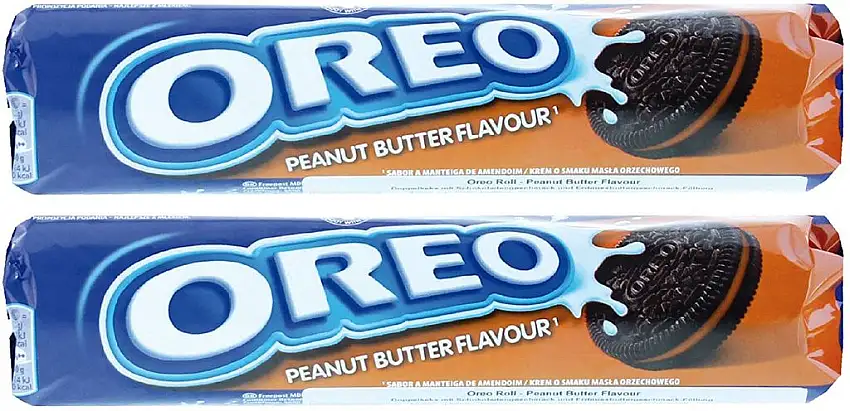 Oreo - Cookies Peanut Butter Kekse Erdnussbutter - 2x154g
