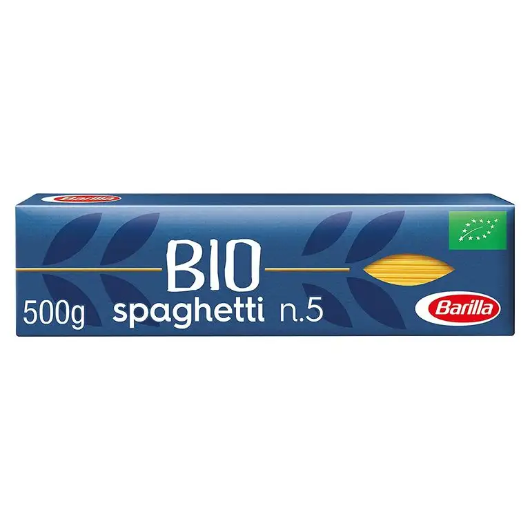 Barilla Hartweizen Pasta Spaghetti Bio – 1er Pack (1x500g)