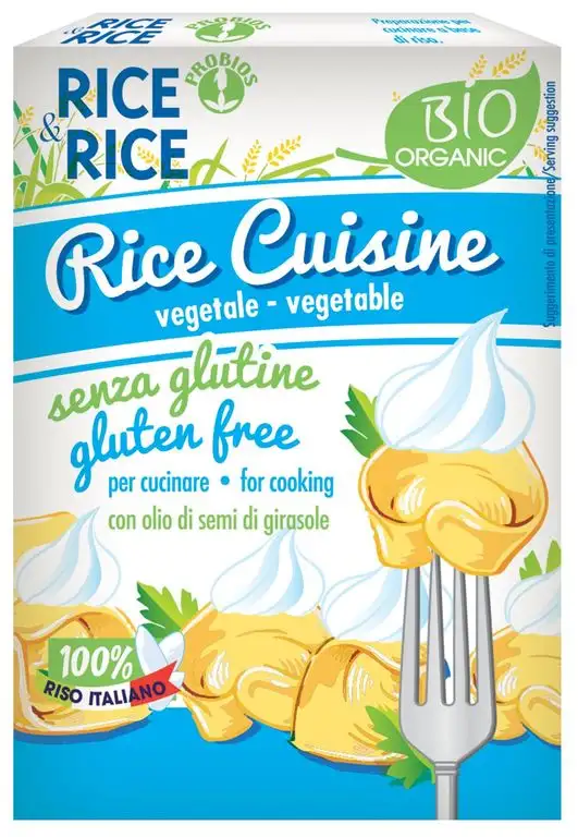 SOIA & SOIA Rice Cuisine - Alternative Zu Sahne / Rahm - Glutenfrei, 6er Pack (6 x 200 g)