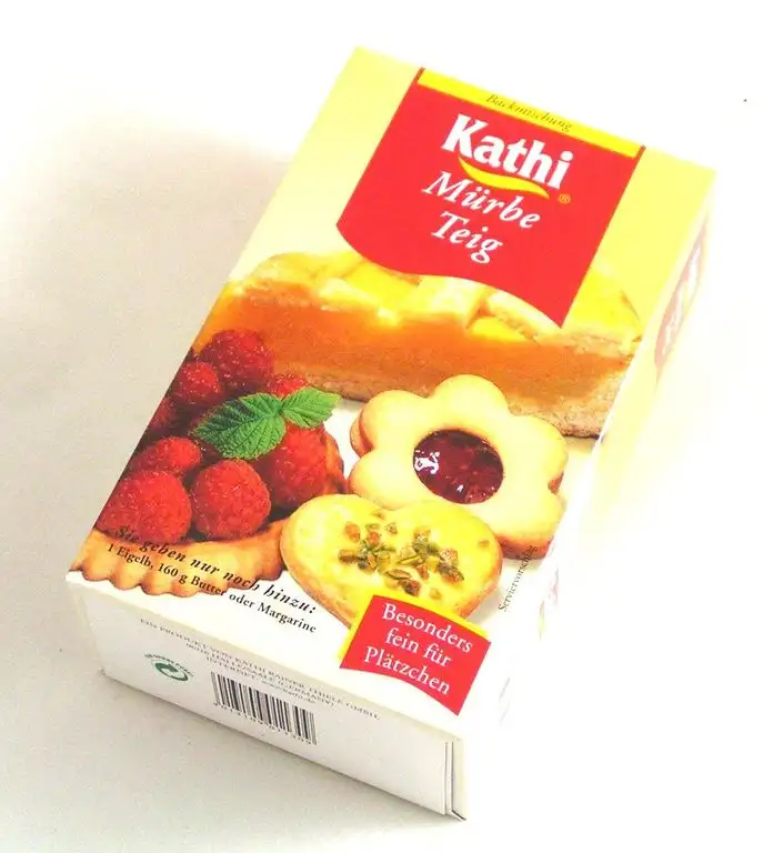 Kathi Rainer Thiele GmbH: Kathi Mürbeteig - 1 Packung à 340 gr