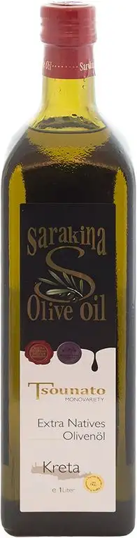 Sarakina - Extra natives Olivenöl aus der Sorte Tsounati - 1 Liter