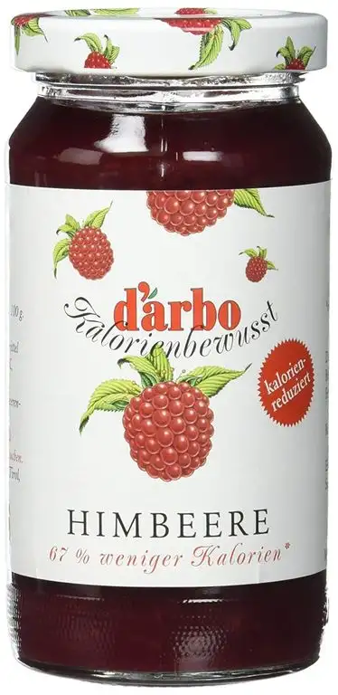 Darbo Kalorienreduziert Himbeer, 6er Pack (6 x 220 g)