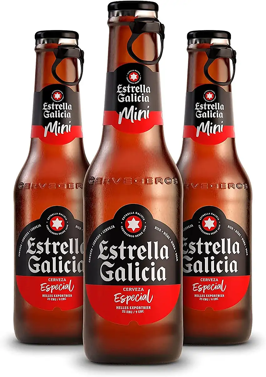 Bier Estrella Galicia Mini 12x20cl (Box 12 Flaschen)