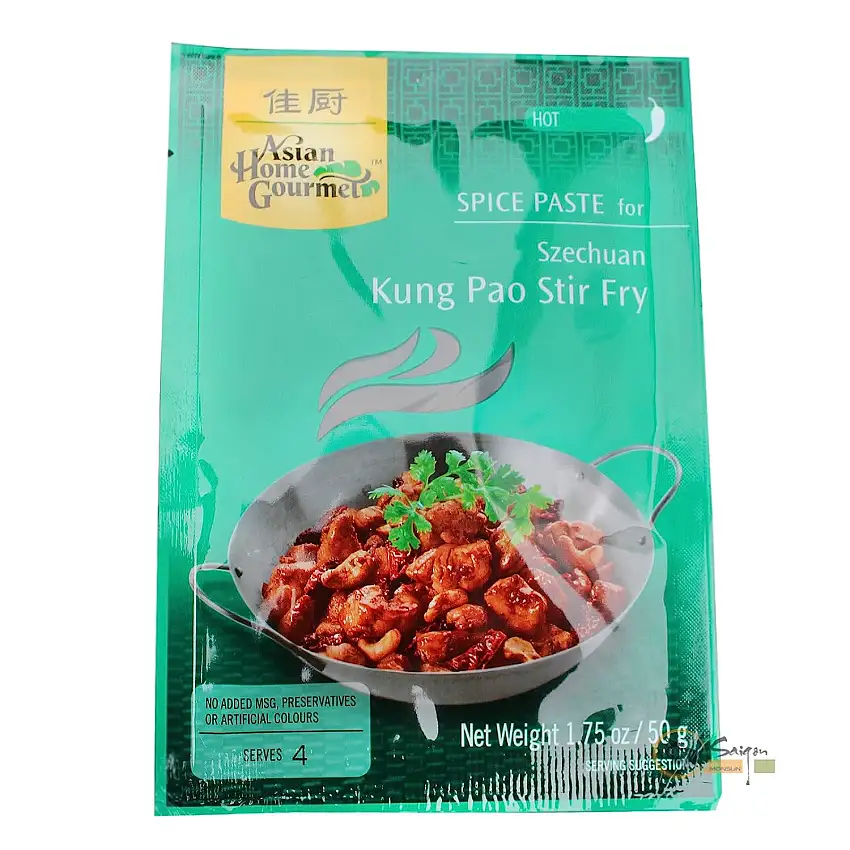 6x50g AHG Würzpaste für Szechuan Kung Pao Wokgerichte