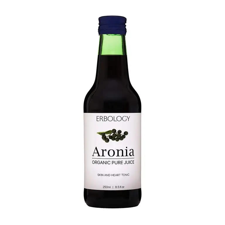 Bio Aroniasaft 250ml - 100% Aronia - Reich an Anthocyanen - Nicht aus Konzentrat