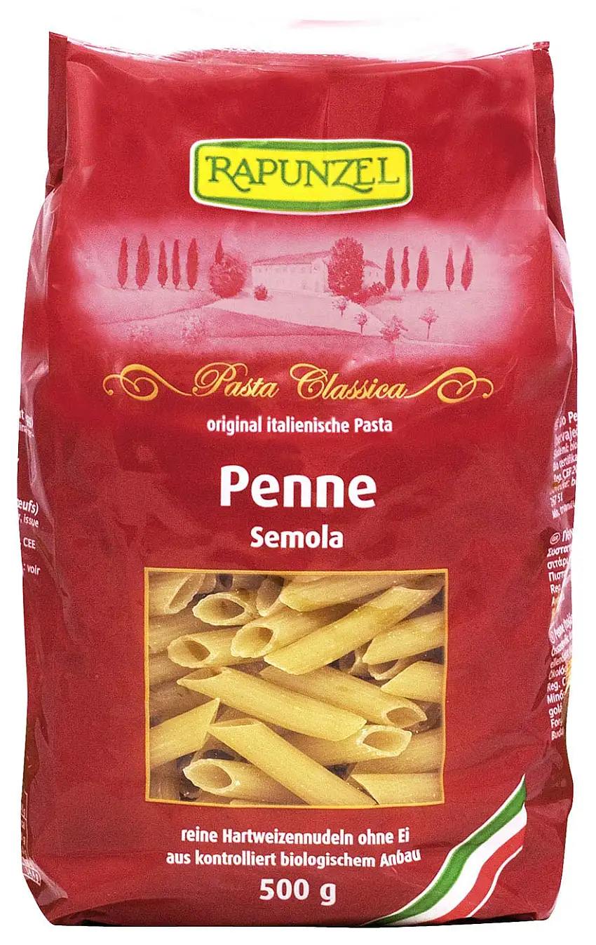 Rapunzel Bio Penne Semola (1 x 500 gr)