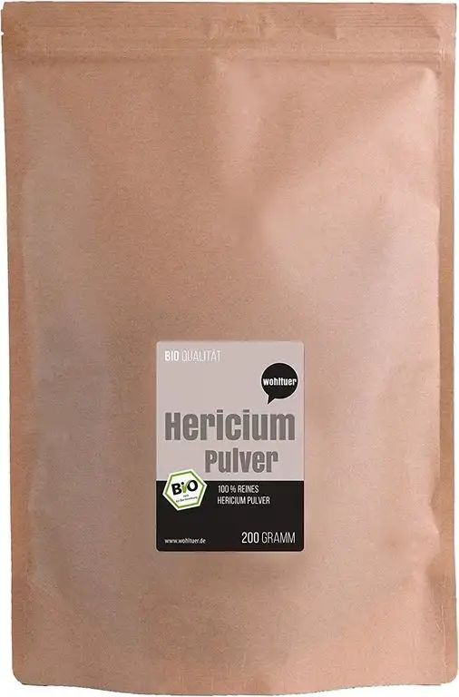 Wohltuer Bio Hericium Pulver 200g