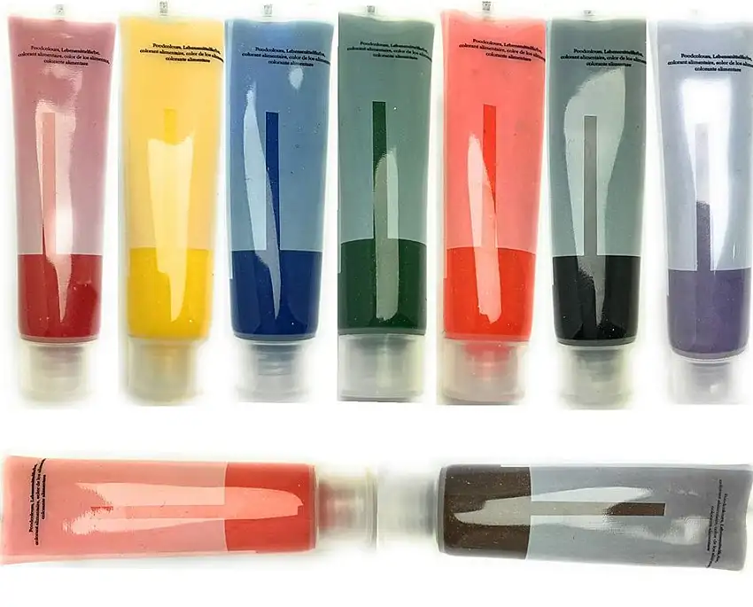Lebensmittelfarbe soft Set 12 x 15ml Lebensmittelfarben