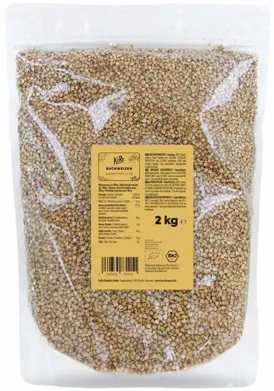 KoRo - Bio Buchweizen 2 kg - Pseudogetreide als natürliche Beilage in Vorteilspackung