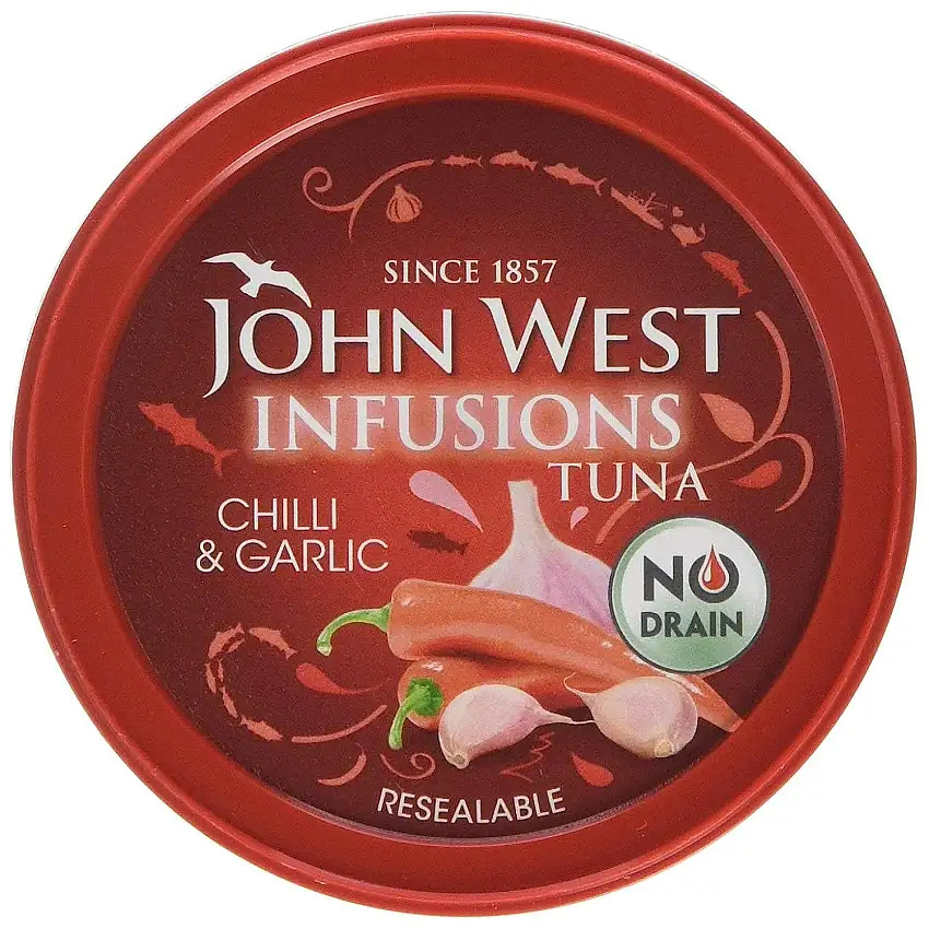 John West Tuna Infusions Chilli & Garlic 80g