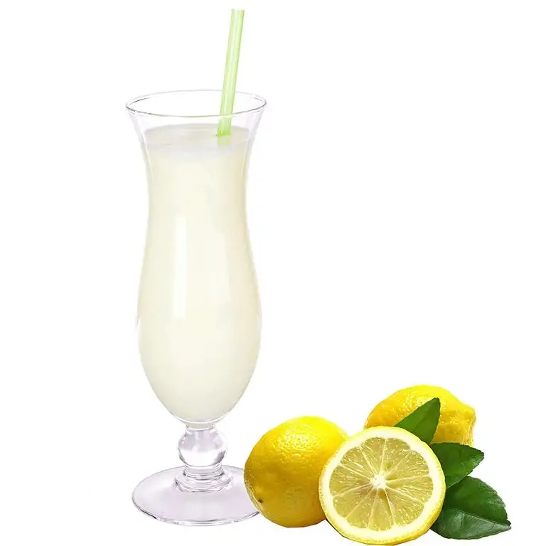 Zitrone Geschmack Milchshake Pulver Gino Gelati zum Milchshakes selber machen (1 kg)