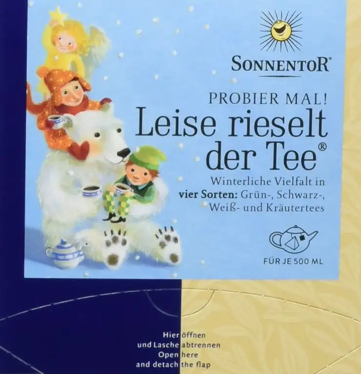 Sonnentor Leise rieselt der Tee Teepyramiden, 1er Pack (1 x 30 g) - Bio