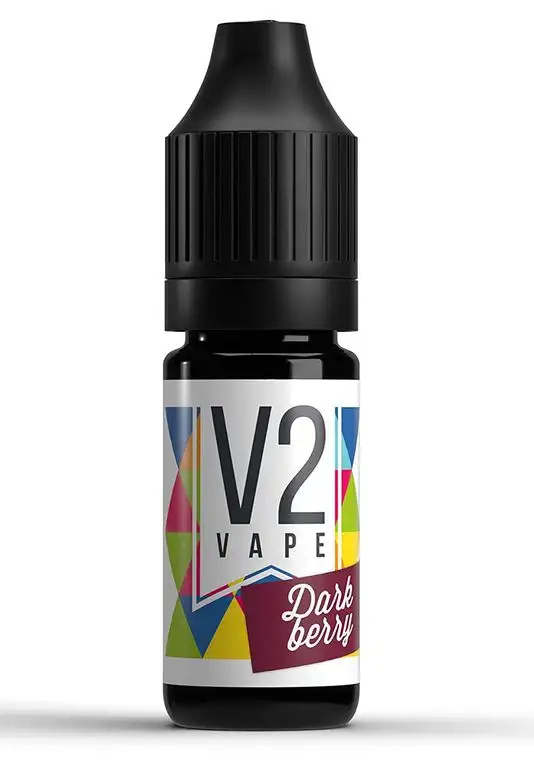 V2 Vape Dark-Berry AROMA / KONZENTRAT hochdosiertes Premium Lebensmittel-Aroma zum selber mischen von E-Liquid / Liquid-Base für E-Zigarette und E-Shisha 10ml 0mg nikotinfrei
