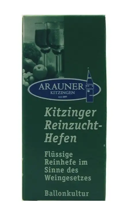 Arauner Kitzinger Reinzucht-Hefen Burgund, Art. 0014, für 50 Liter