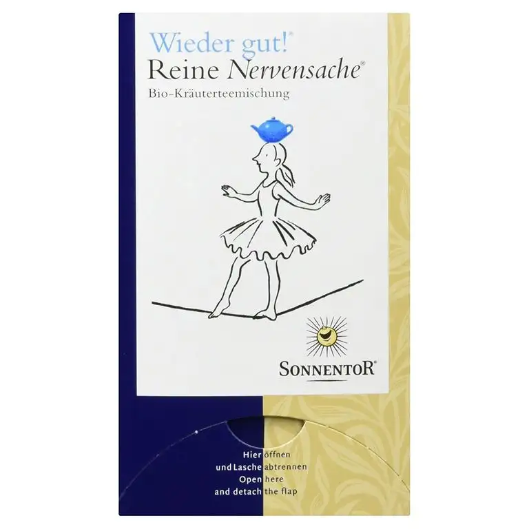Sonnentor Bio Kräutertee "Wieder gut! Reine Nervensache", 27 g