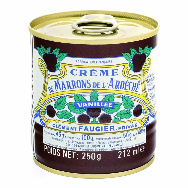 Clément Faugier Maronencreme mit Vanille in Metalldose, 1er Pack (1 x 250 g)