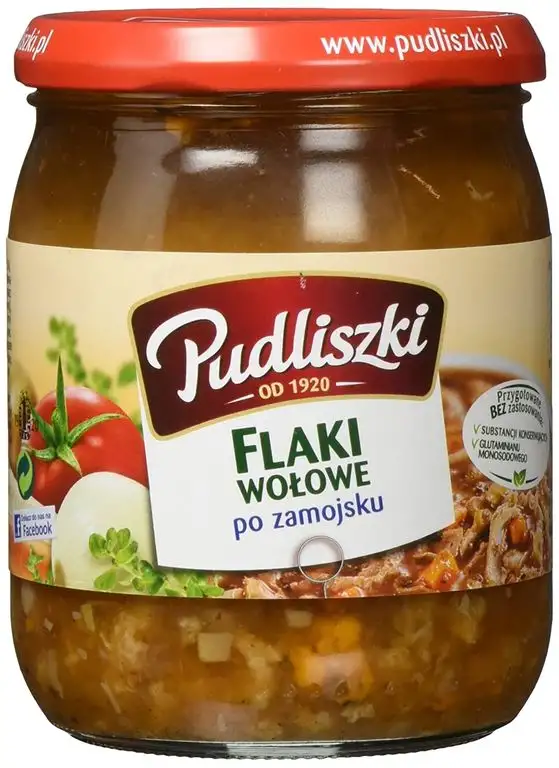 Pudliszki Kuttelsuppe pikant "Flaki"ung (1 x 500 g)