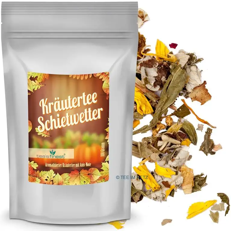 Kräutertee Schietwettertee (100 Gramm)
