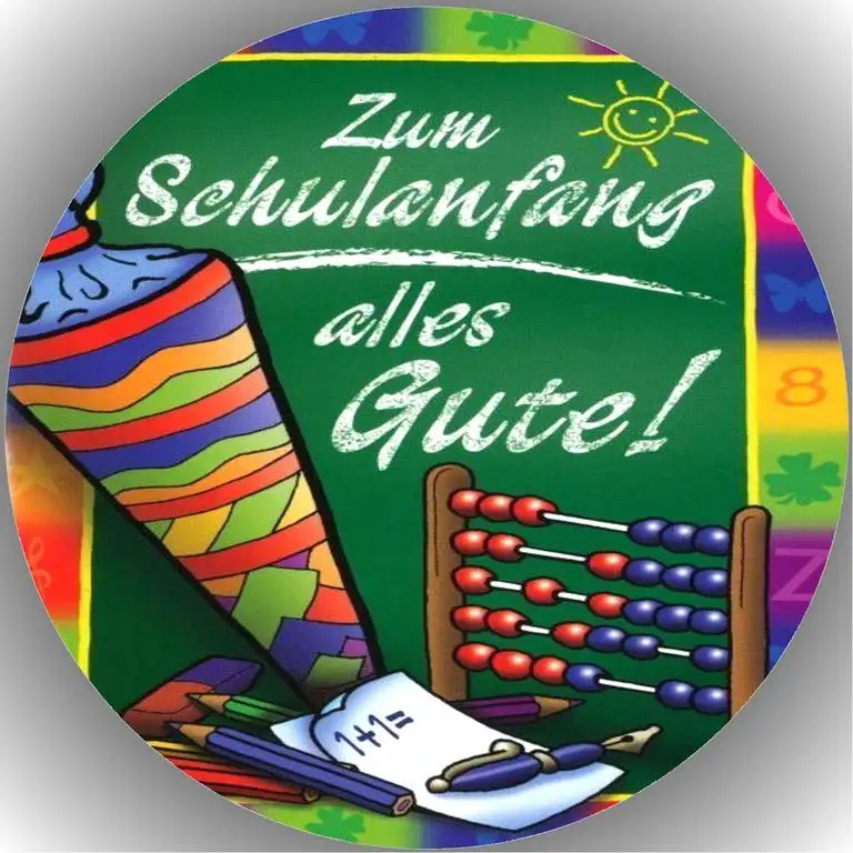 Premium Esspapier Tortenaufleger Tortenbild Einschulung T12