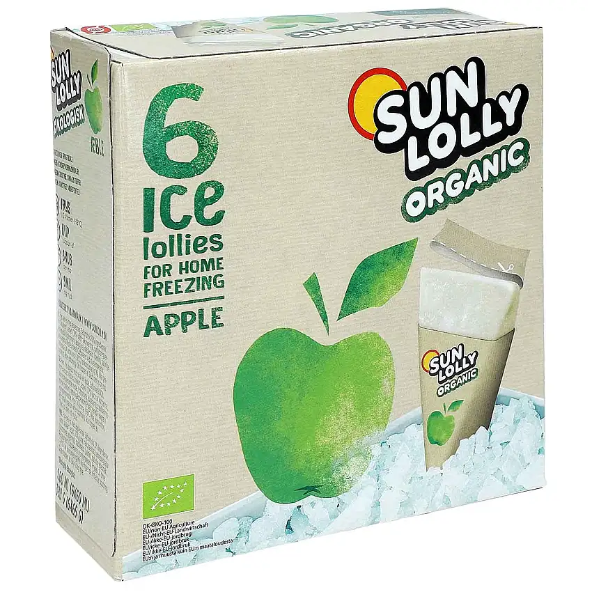 Sun Lolly Organic Apple (Wassereis) 360ml