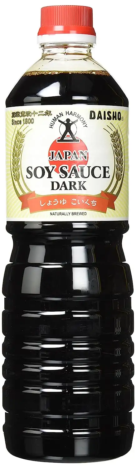 Daisho Sojasauce, dunkel Fancy (Koikuchi) PET - Flasche, natürlich gebraut (1 x 1 l)