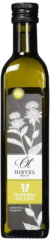 Ölmühle Solling Distelöl nativ kaltgepresst - 500ml - BIO