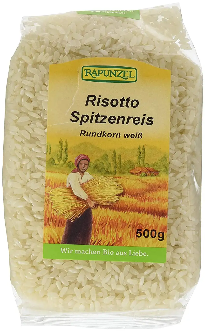 Rapunzel Risotto Rundkorn Spitzenreis 'Ribe' weiß, 500 g