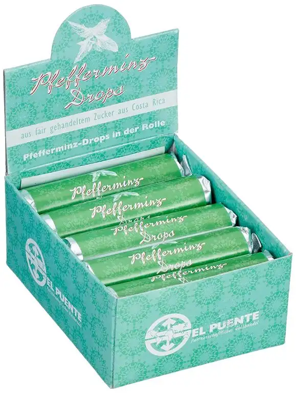El Puente Pfefferminzdrops, 4er Pack (4x 150 g Packung)