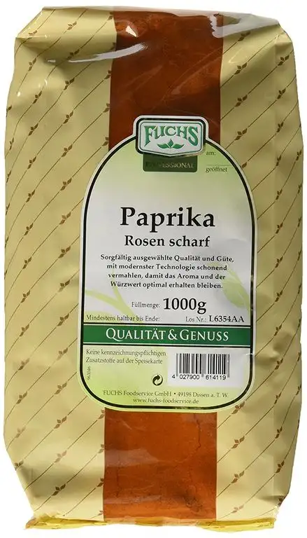 Fuchs Paprika Rosen scharf, 2er Pack (2 x 1 kg)