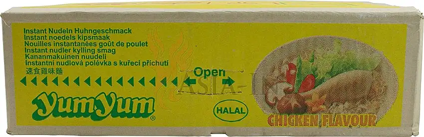 1 Karton Yum Yum Chicken Geschmack 30 x 60g